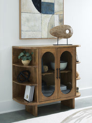 Niall Light Brown Accent Cabinet - A4000707