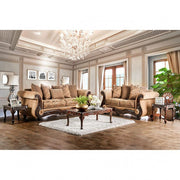 Nicanor Tan/Gold Sofa - SM6407-SF
