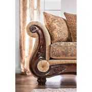 Nicanor Tan/Gold Sofa - SM6407-SF