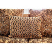 Nicanor Tan/Gold Sofa - SM6407-SF