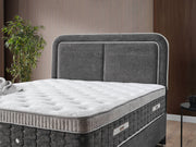 Nihal Storage Bed With Headboard - Twin in Cream - 200-ELIF-NIH-90-EY406-SB