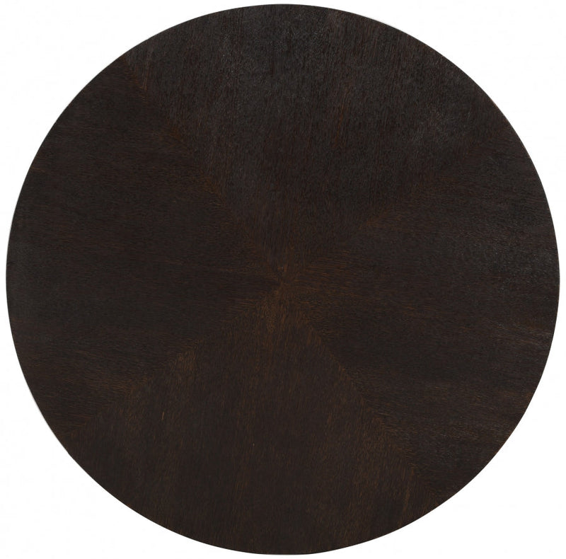 Nile Oak Wood Top And Metal Base Coffee Table in Brown - 218-C