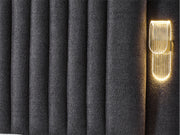 Nilufer Storage Bed With Headboard - Queen in Anthracite - 200-ELIF-NIL-150-EY380-SB