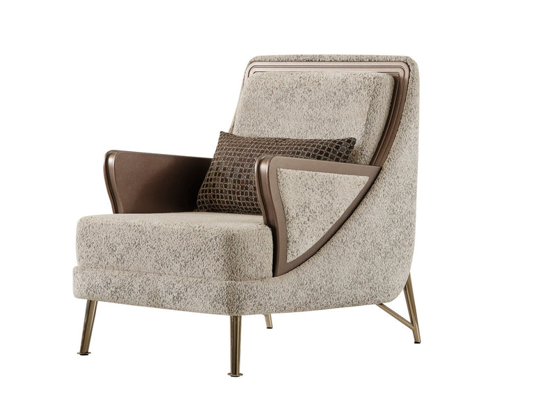 Nirvana Chair Beige in Beige - 101-NIR-MED125-1