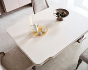 Nirvana Diningroom (Consol With Mirror & Dining Table & 6 Dining Chair) - 115-NIR-SET