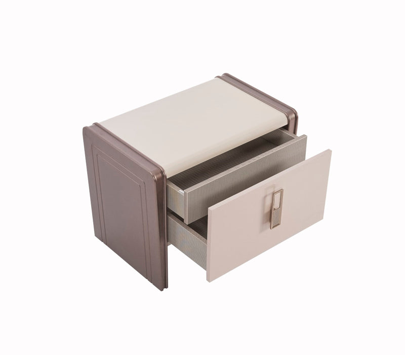 Nirvana Nightstand With Back - 120-NIR-NSWM
