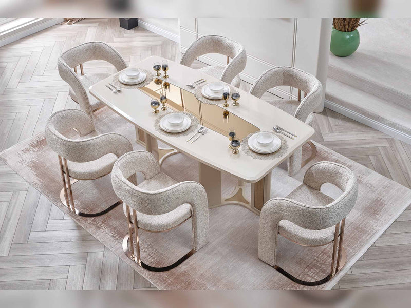 Nirvana San Dining Chair (6 PCS) - 200-SAN-NIR-DC-6