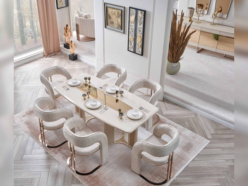 Nirvana San Dining Chair (6 PCS) - 200-SAN-NIR-DC-6