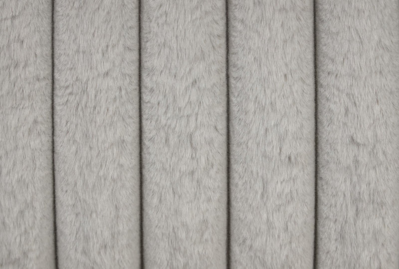 Noa - Gray Upholstered King Bed with Bluetooth Speaker & USB Charger - B161-K-Bed