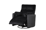 Noah - Black Manual Reclining, Drop-Down Table, Storage Console, Power Source, USB Charger, Cup Holder - CL7240-SLR-Black