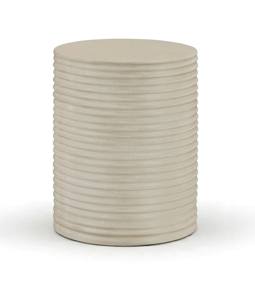 Nobi Concrete End Table in Beige - 615Sand-ET