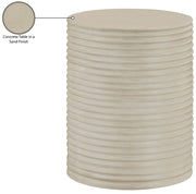 Nobi Concrete End Table in Beige - 615Sand-ET