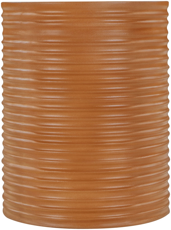 Nobi Concrete End Table in Terracotta - 615Terracotta-ET