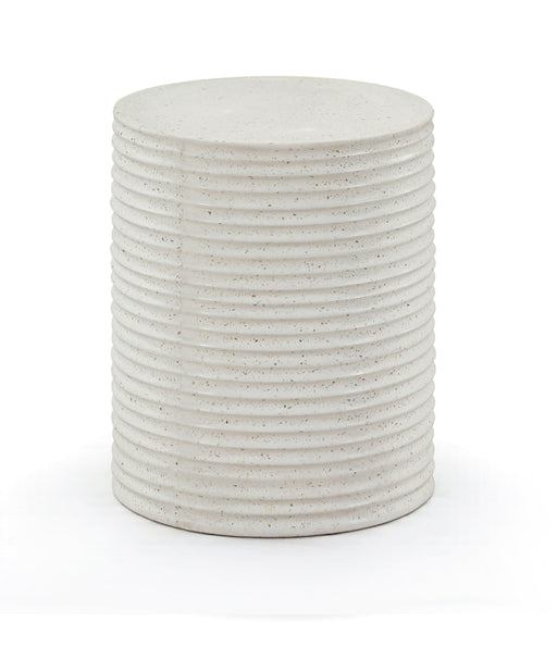 Nobi Concrete End Table in Terrazzo - 615Trzo-ET
