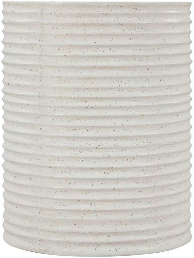 Nobi Concrete End Table in Terrazzo - 615Trzo-ET