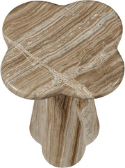 Nola Concrete Indoor/Outdoor End Table in Beige - 955Beige-ET16