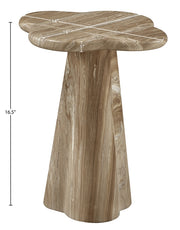 Nola Concrete Indoor/Outdoor End Table in Beige - 955Beige-ET16