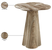Nola Concrete Indoor/Outdoor End Table in Beige - 955Beige-ET18