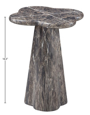 Nola Concrete Indoor/Outdoor End Table in Brown - 955Brown-ET16