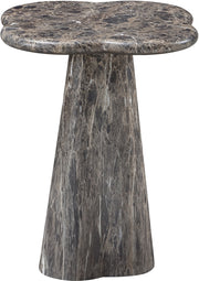 Nola Concrete Indoor/Outdoor End Table in Brown - 955Brown-ET18