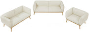 Nolita 62.5" Boucle Fabric Upholstered Loveseat in Cream - 159Cream-L