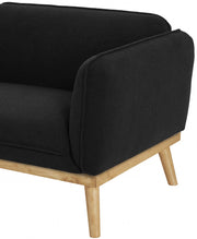 Nolita 82" Boucle Fabric Upholstered Sofa in Black - 159Black-S