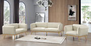 Nolita 82" Boucle Fabric Upholstered Sofa in Cream - 159Cream-S