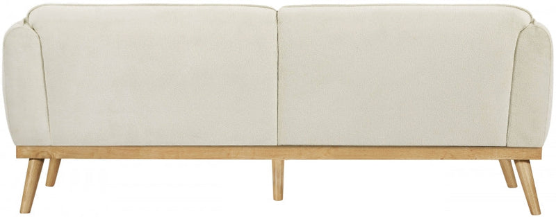 Nolita 82" Boucle Fabric Upholstered Sofa in Cream - 159Cream-S