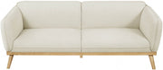 Nolita 82" Boucle Fabric Upholstered Sofa in Cream - 159Cream-S