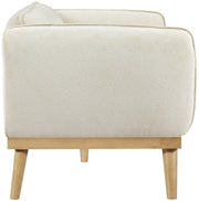 Nolita 82" Boucle Fabric Upholstered Sofa in Cream - 159Cream-S