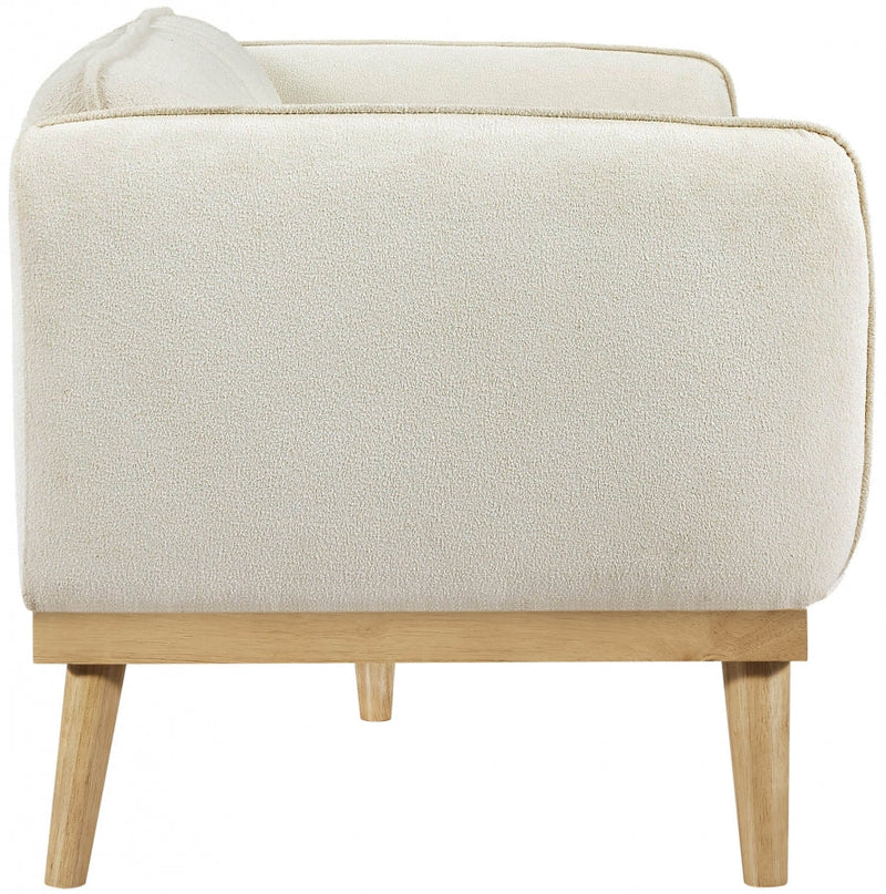 Nolita 82" Boucle Fabric Upholstered Sofa in Cream - 159Cream-S