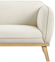 Nolita 82" Boucle Fabric Upholstered Sofa in Cream - 159Cream-S