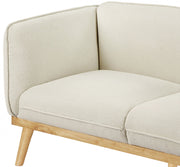 Nolita 82" Boucle Fabric Upholstered Sofa in Cream - 159Cream-S