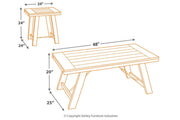 Noorbrook Black/Pewter Table (Set of 3) - Gate FurnitureOccasional Table Set