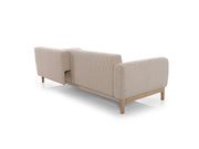 Nora 4-pieces (2 Sofa & 2 Chair) Livingroom in Cream - Brown - 200-ELI-NOR-P8-02-DSN-116-3311