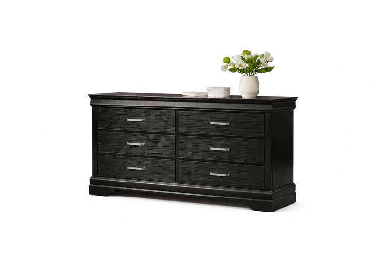 Nora Black Dresser - NORA-BLK-DR