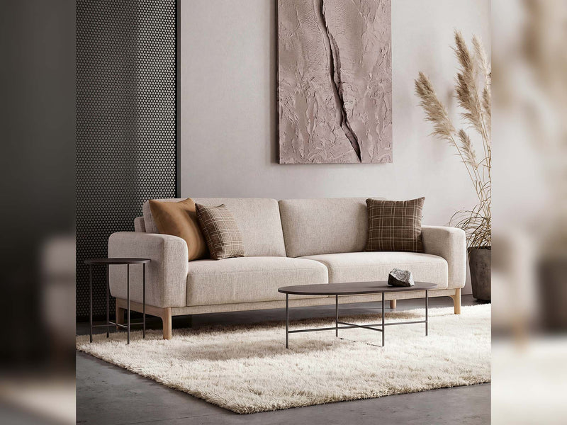 Nora Convertible Sofa in Cream - 200-ELI-NOR-P8-02-3