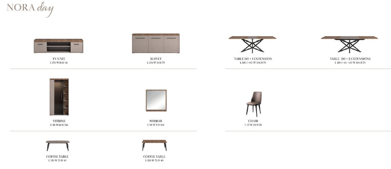 Nora Dining room SET - p13644