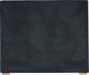 Nora Velvet Queen Bed Blue - Gate FurnitureQueen Bed