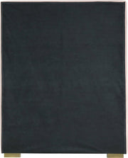 Nora Velvet Twin Bed Pink - Gate FurnitureTwin Bed
