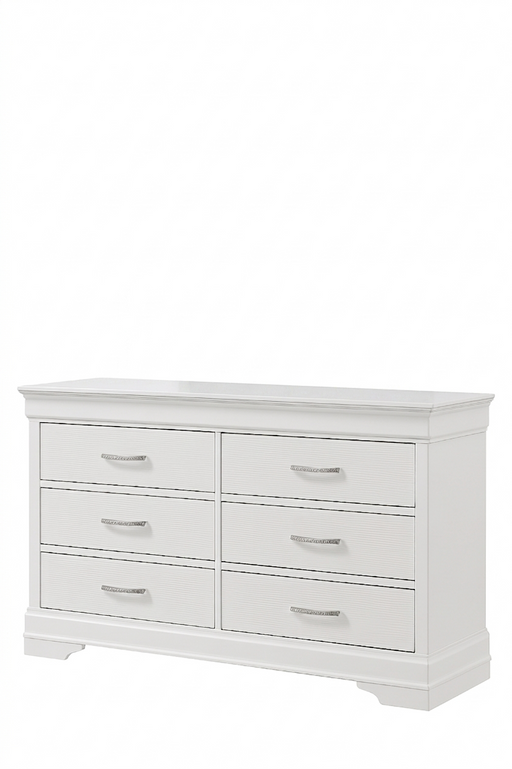 Nora White Dresser - NORA-WH-DR