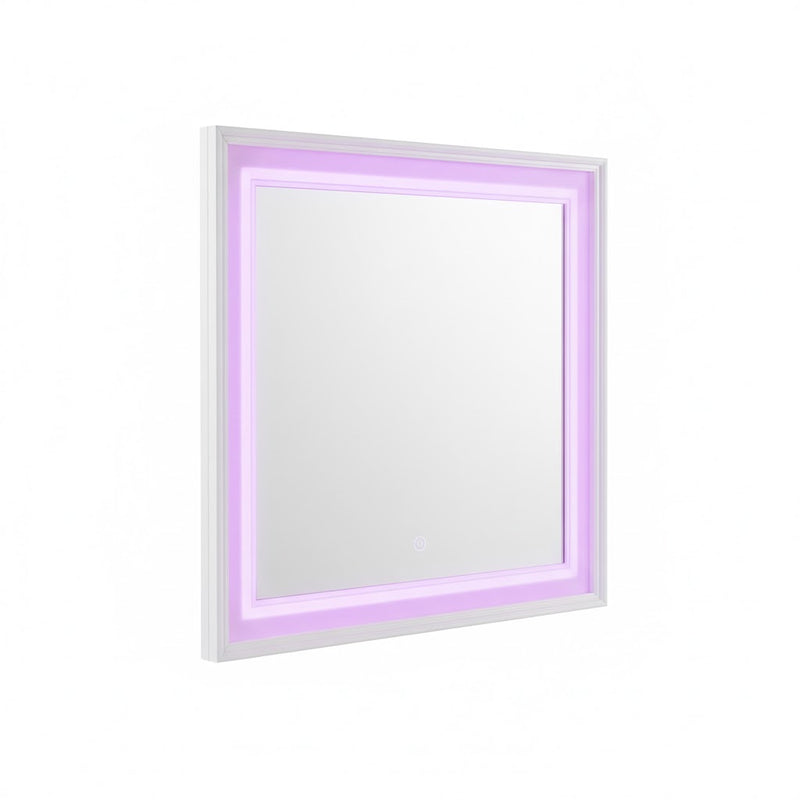 Nora White Mirror - NORA-WH-MR