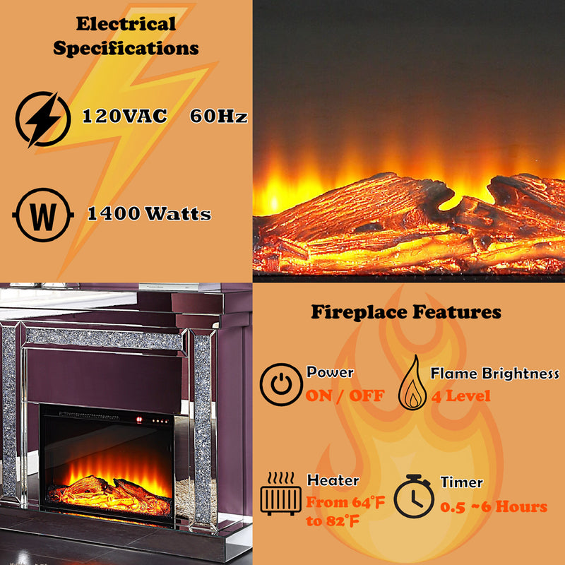Noralie Fireplace - 90470
