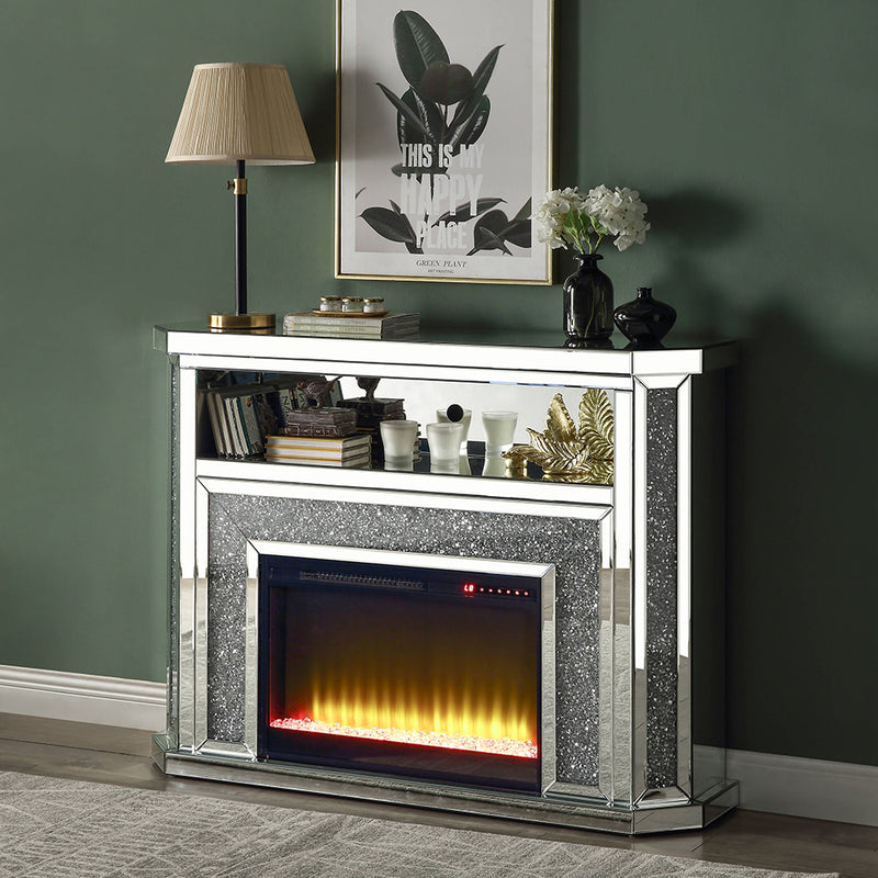 Noralie Fireplace W/LED - AC00508