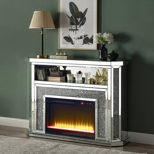 Noralie Fireplace W/LED - AC00508