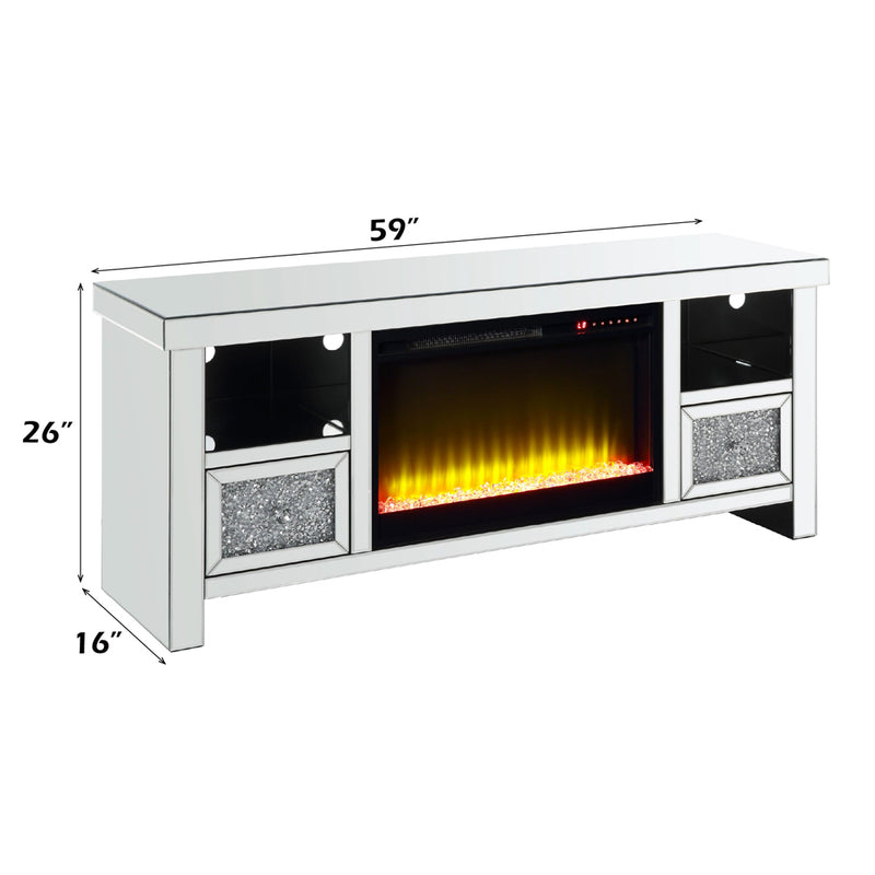Noralie TV Stand W/Fireplace - LV00313