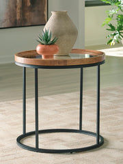 Noraluna Medium Brown End Table - T502-6