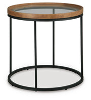 Noraluna Medium Brown End Table - T502-6