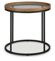 Noraluna Medium Brown End Table - T502-6