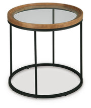 Noraluna Medium Brown End Table - T502-6